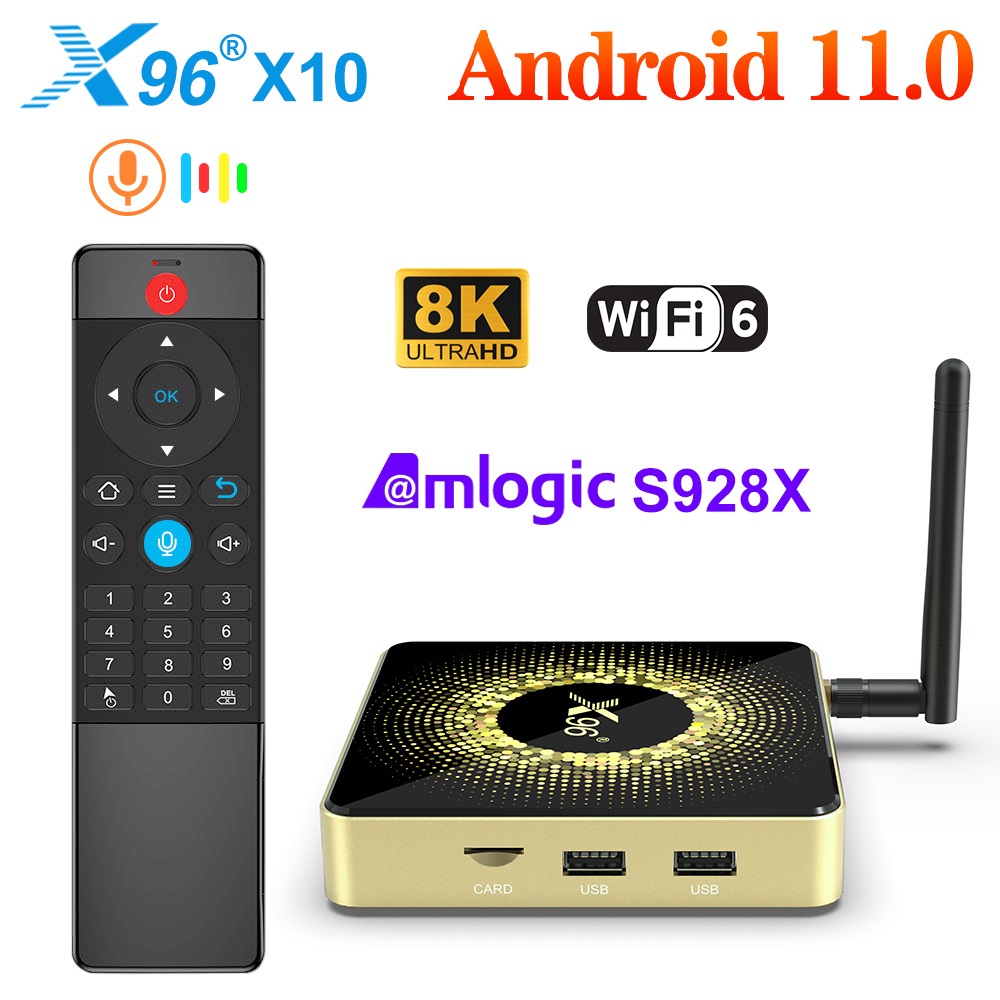 Home Cinema Youtube - X96 X10 TV Box Amlogic S928X-J,