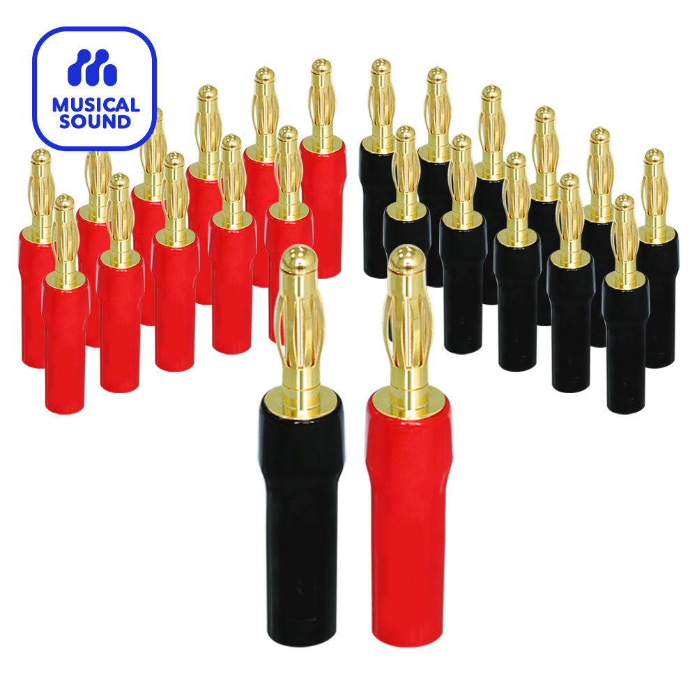 Home Cinema Theater - Colokan pisang konektor Jack Audio 12