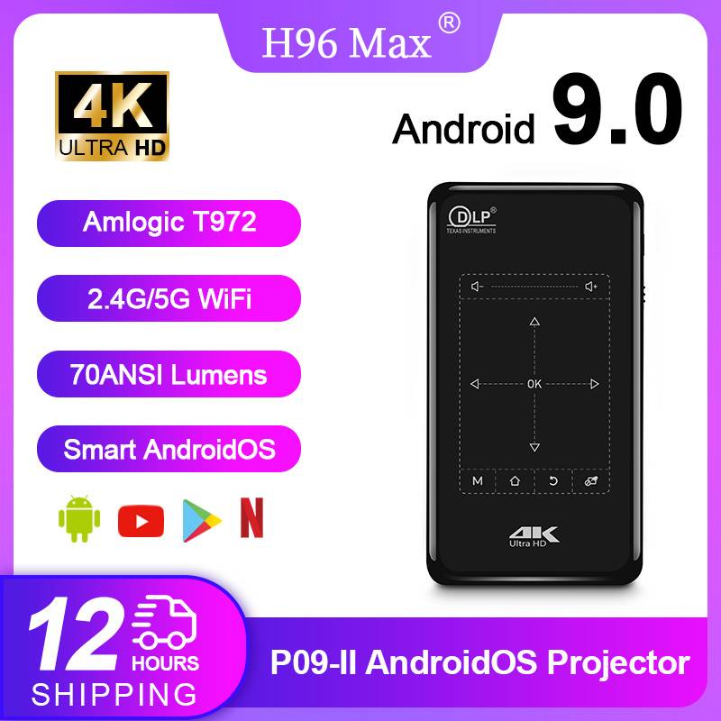 Home Cinema Quad - Proyektor Mini Saku DLP Portabel P09-II