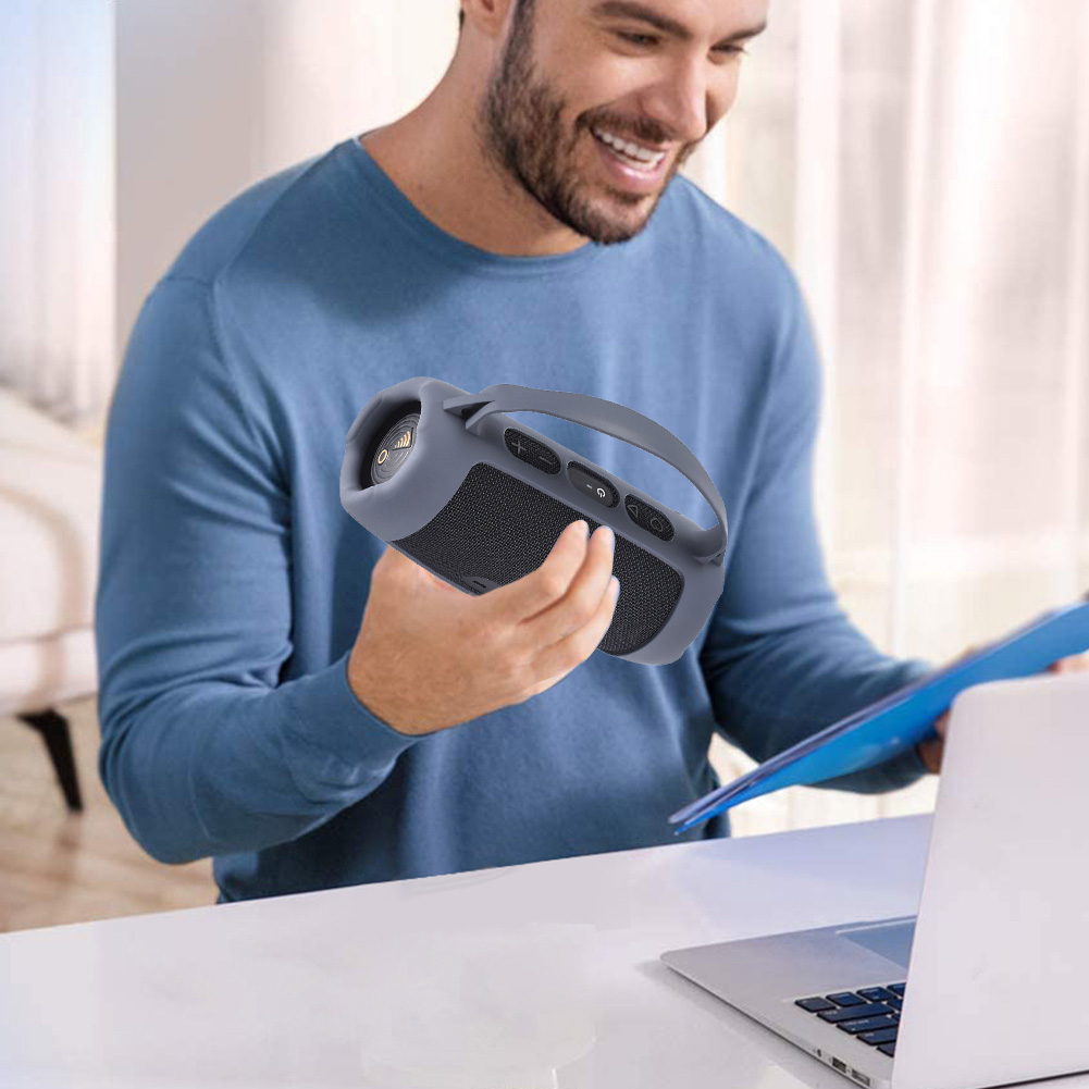 Jbl Speaker Charge 5 - Casing Penutup Pelindung Silikon dengan Tali