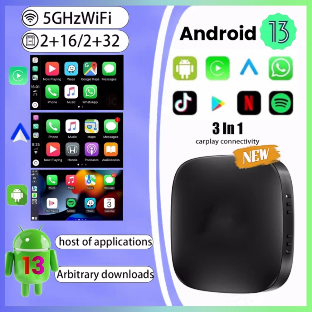 Home Cinema Youtube - Android 13 CarPlay kotak TV nirkabel