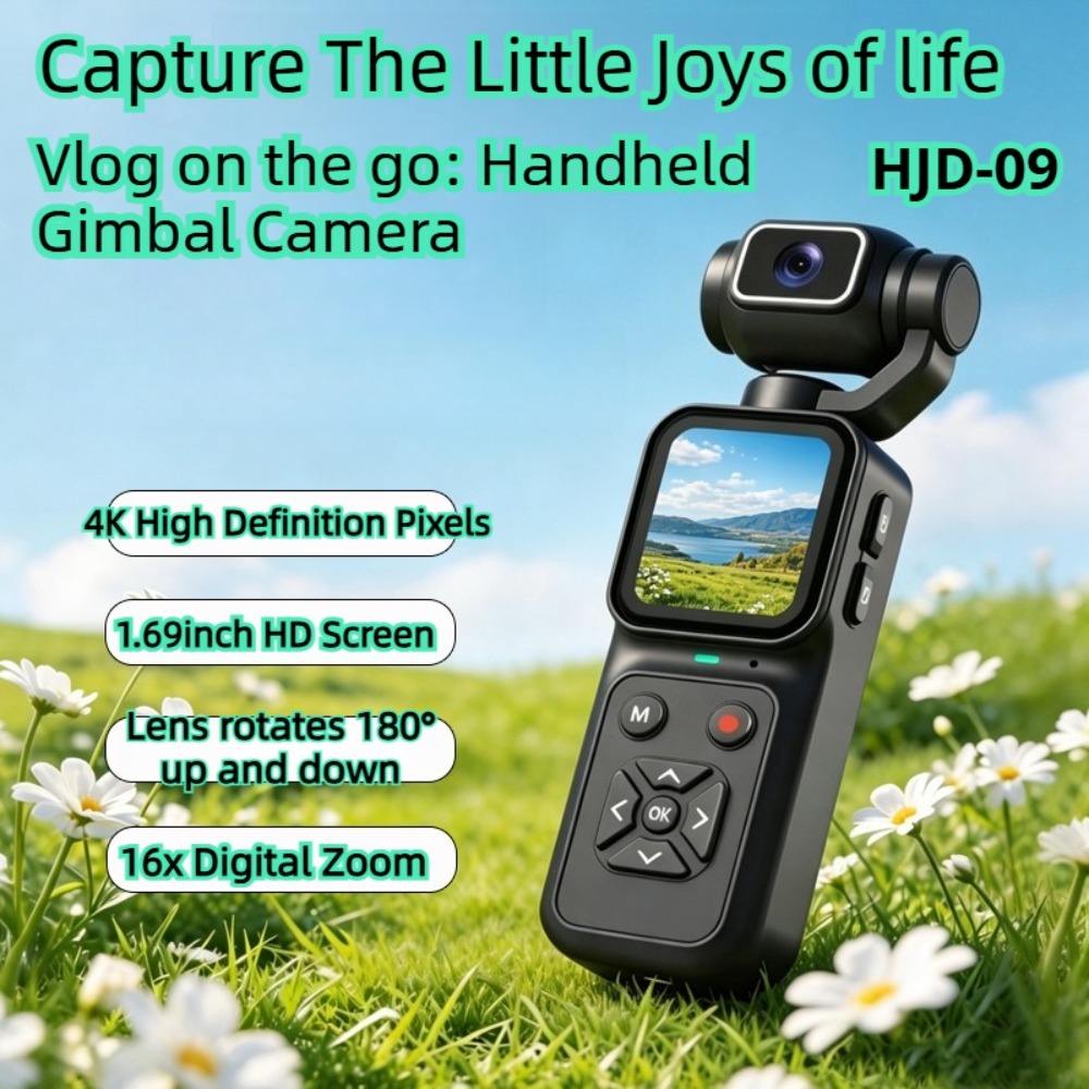 Home Cinema Youtube - Kamera Vlogging 4K HJD-09 180 °