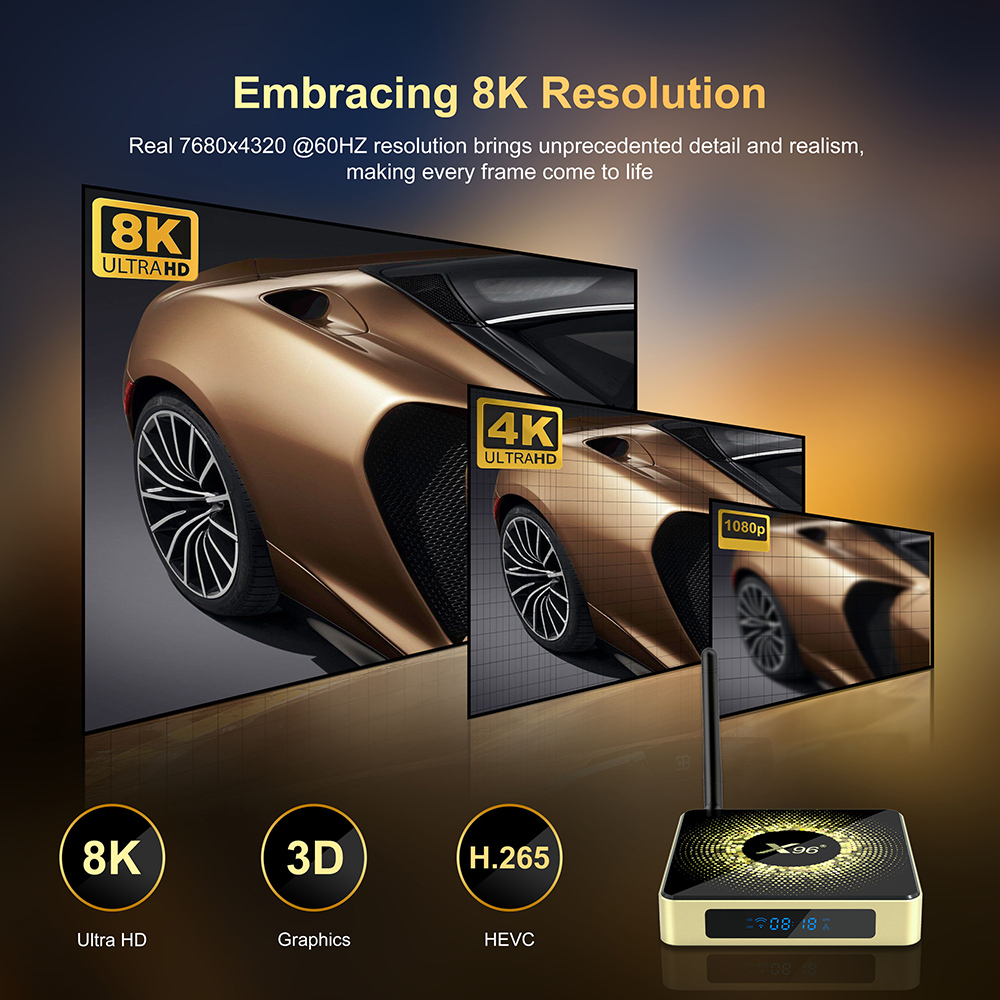 X96 X10 TV Box Amlogic S928X-J - Home Cinema Youtube ulasan dan harga
