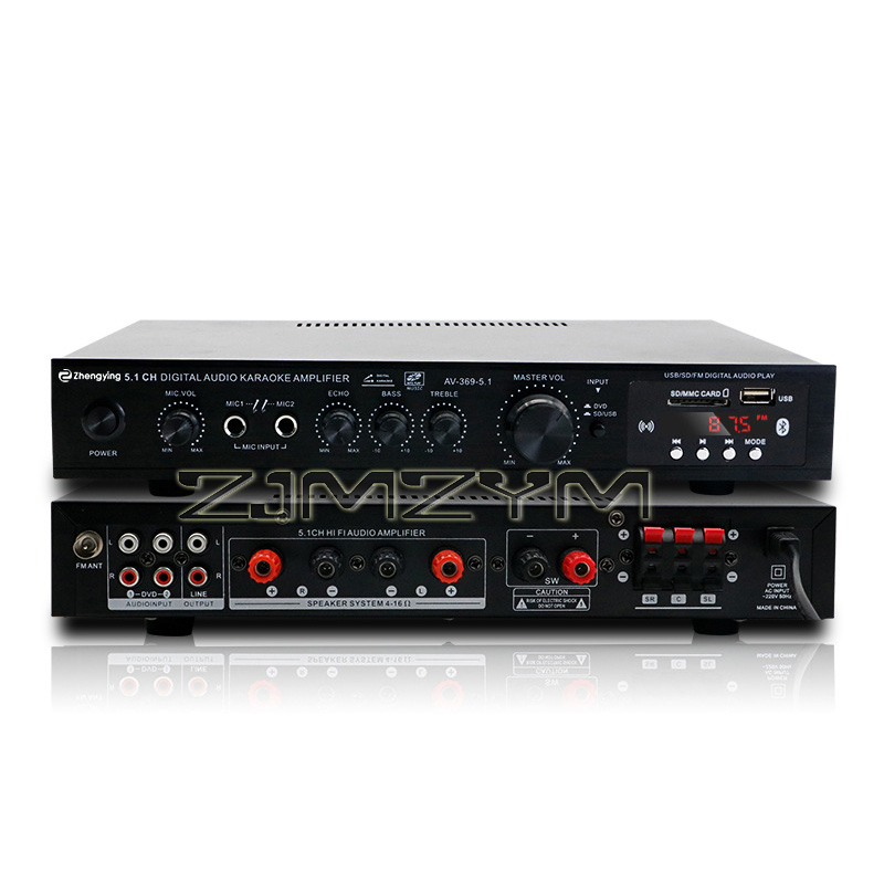 Amplifier Speaker Suara Blueto - Home Cinema Receiver ulasan dan harga