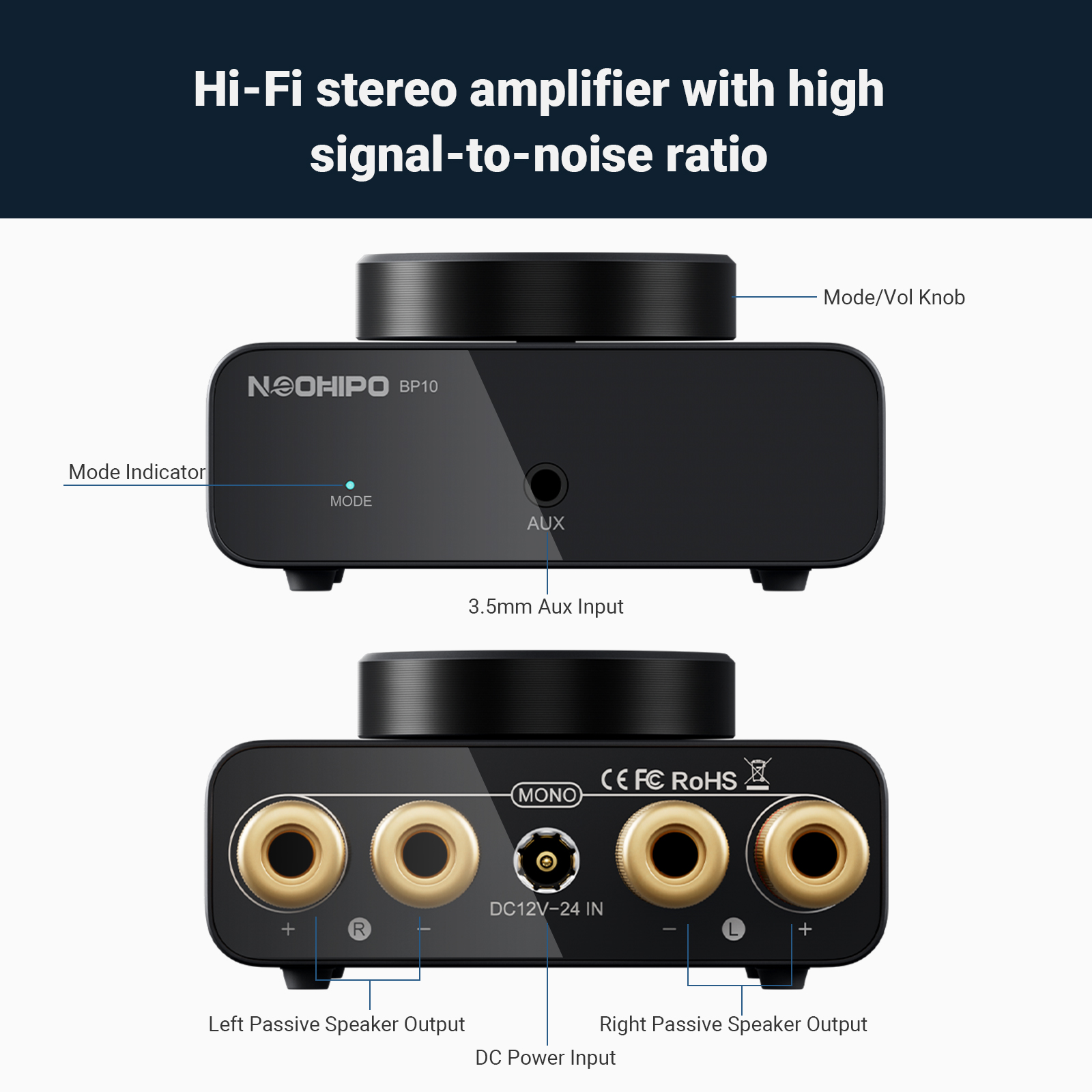 NEOHIPO BP10 Amplifier Bluetoo - Home Cinema Receiver ulasan dan harga