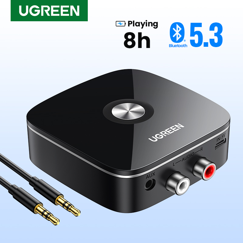 UGREEN AUX RCA adaptor penerim - Home Cinema Receiver ulasan dan harga