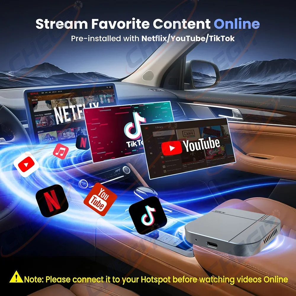Android14 Smart AI Box 4G+64G/ - Home Cinema Youtube ulasan dan harga