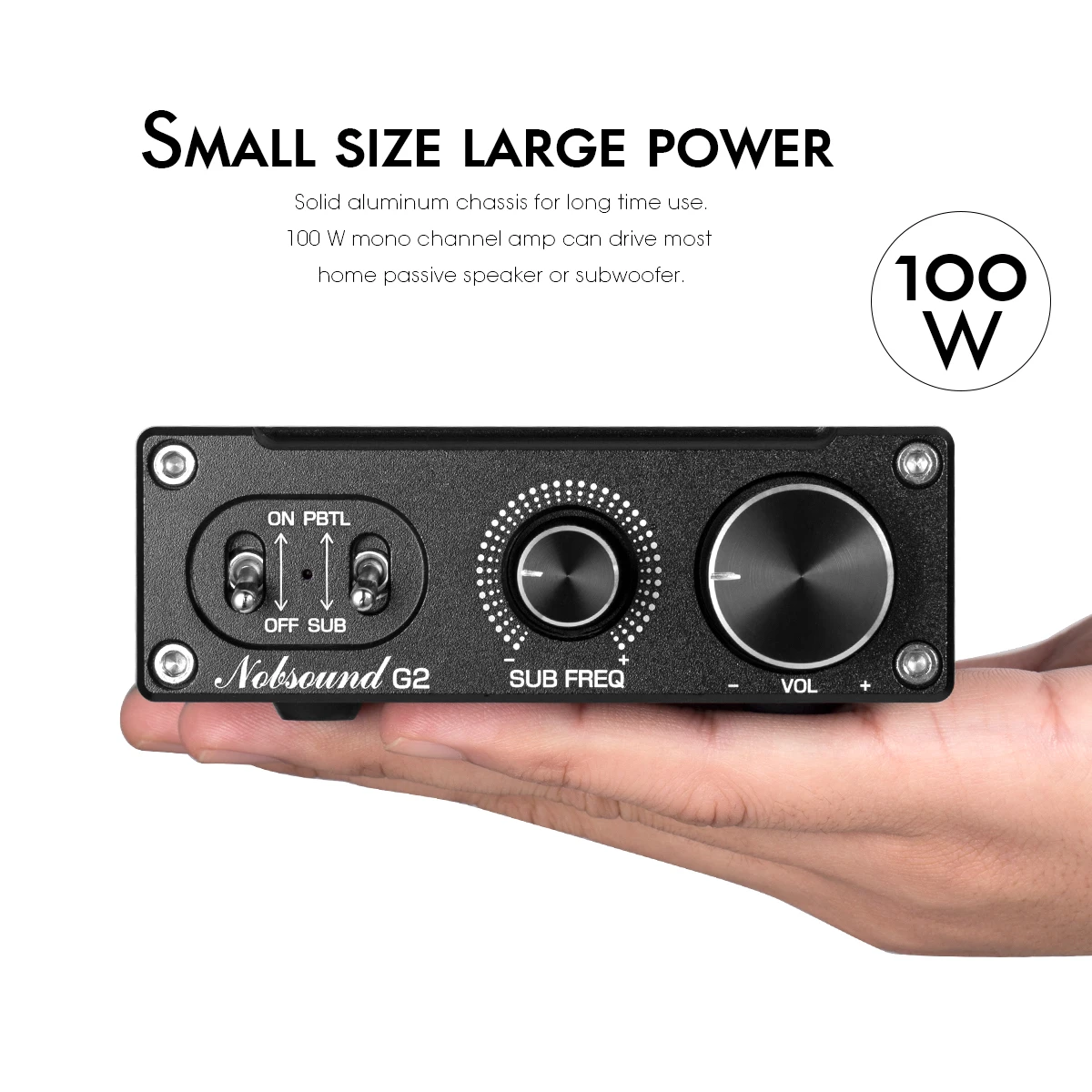 Nobsound G2 Mono Amplifier Dig - Home Cinema Receiver ulasan dan harga