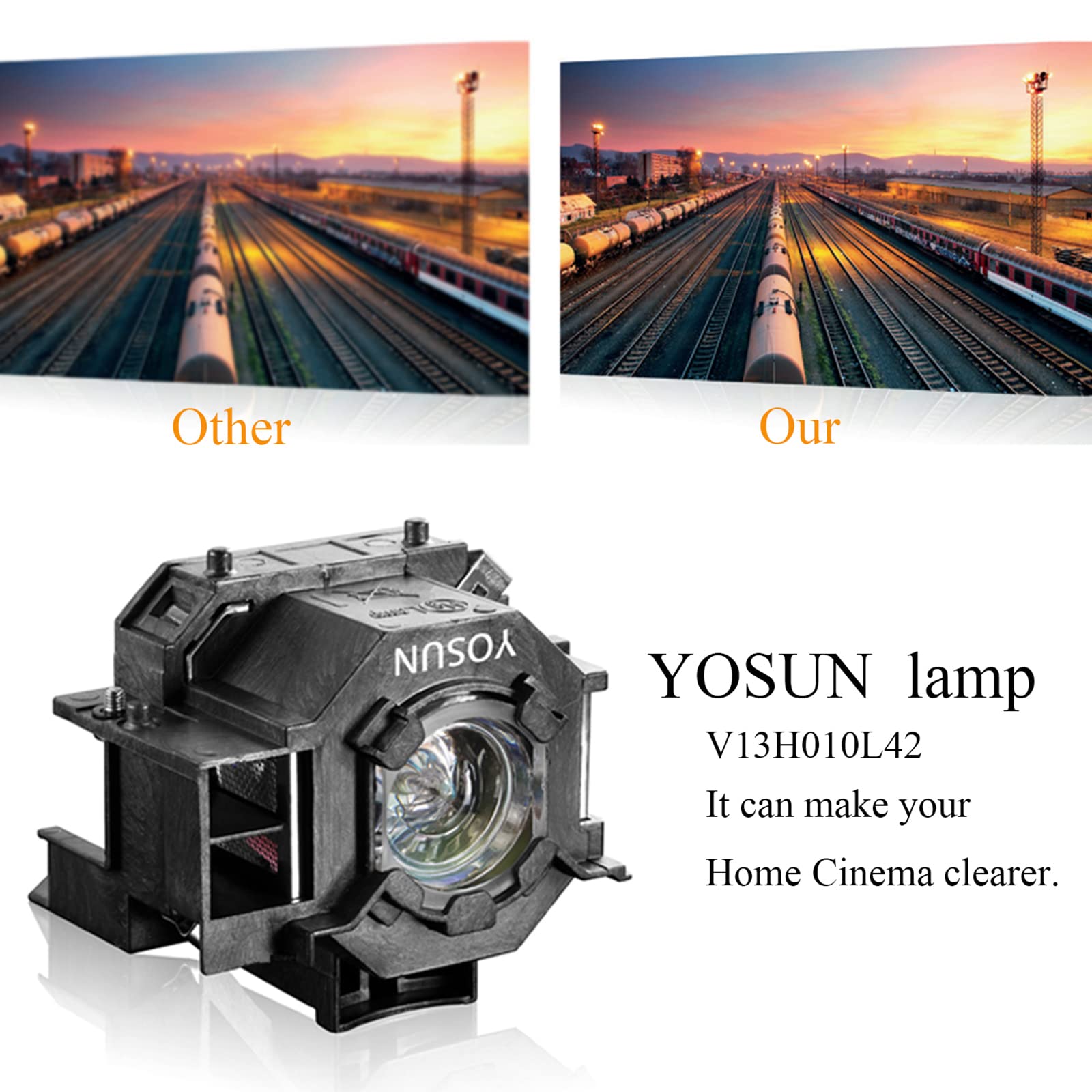 v13h010l42 Bohlam Proyektor un - Home Cinema Epson ulasan dan harga
