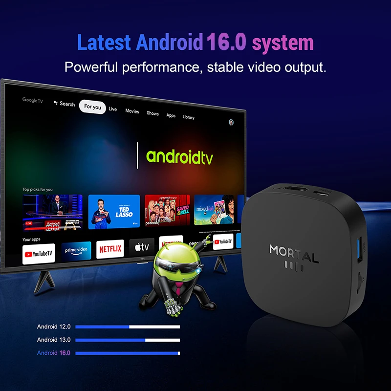 2026 New T1+ 8K HD TV Box Andr - Home Cinema Youtube ulasan dan harga