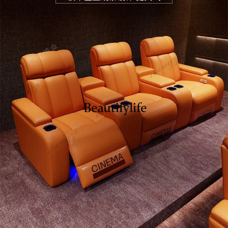 Kursi Bioskop Elektrik Kulit A - Home Cinema Theater ulasan dan harga