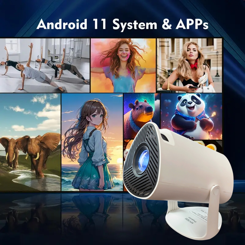 Proyektor Pintar dengan Proyek - Home Cinema Events ulasan dan harga
