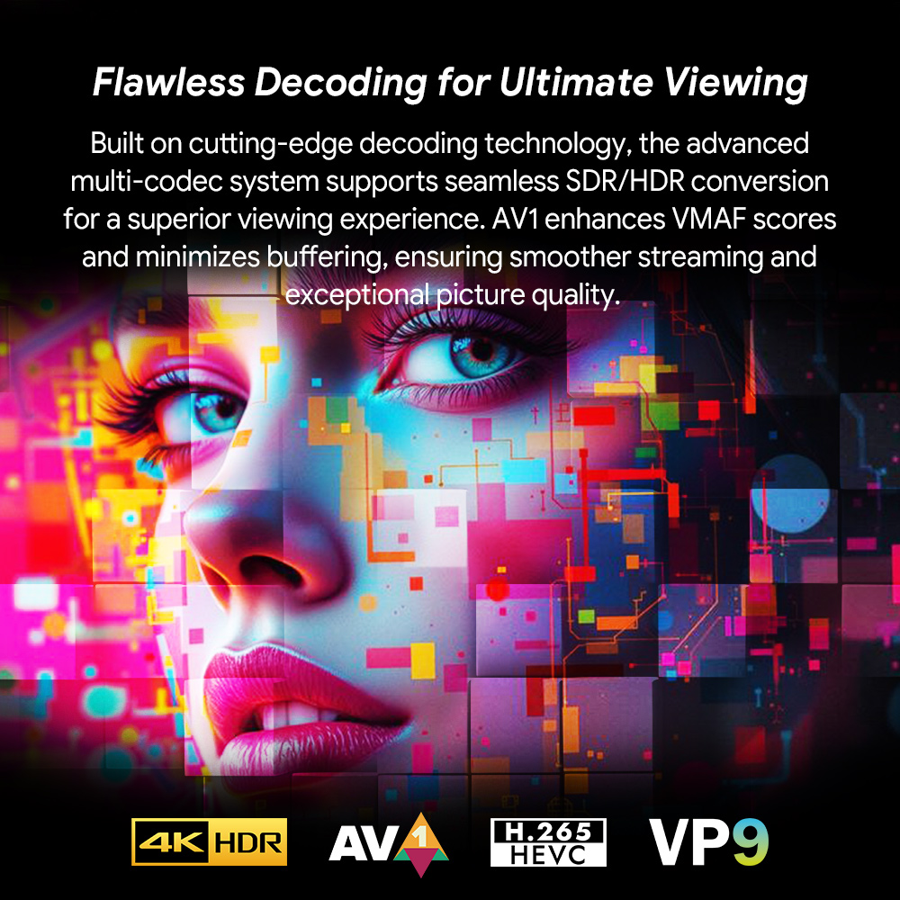 VONTAR R5 ATV TV Box Android14 - Home Cinema Youtube ulasan dan harga