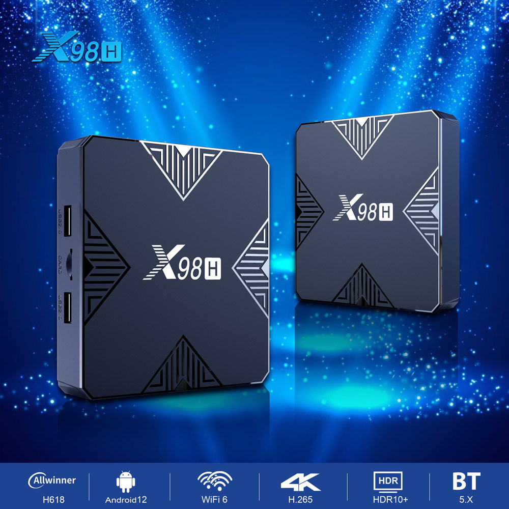 TV Box X98H Android 12 Allwinn - Home Cinema Quad ulasan dan harga