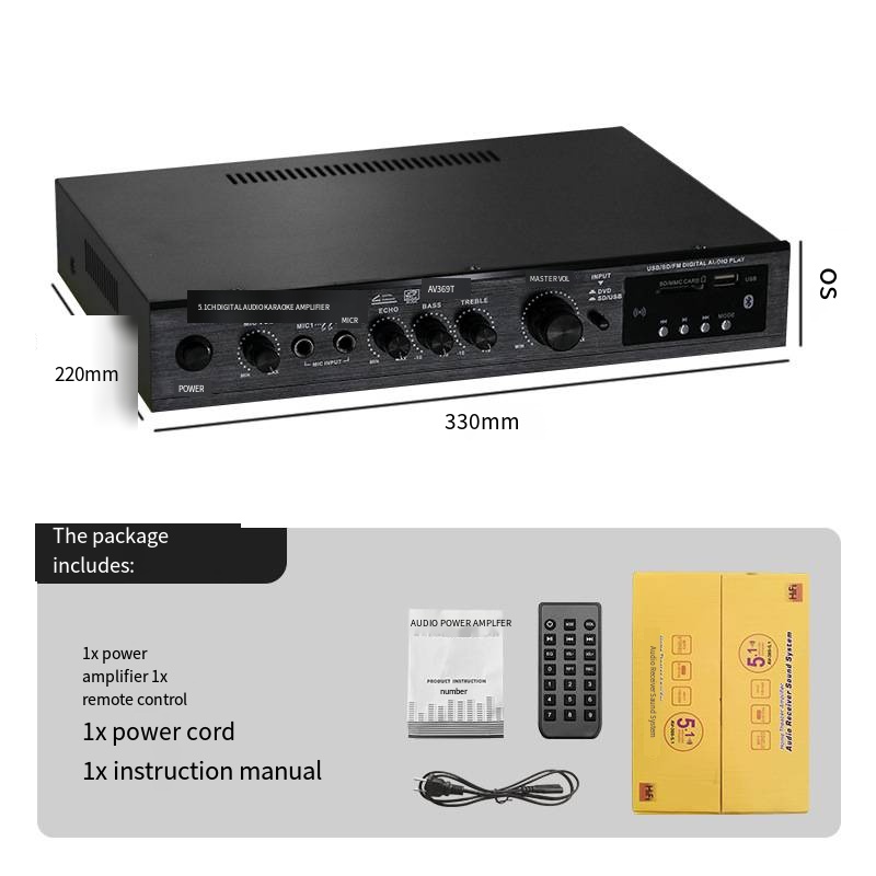 Positif 5.1 saluran kelebihan  - Home Cinema Receiver ulasan dan harga